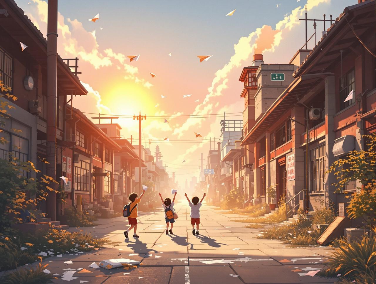 漫剧免费看作品《纸飞机》- 年代记忆题材短剧